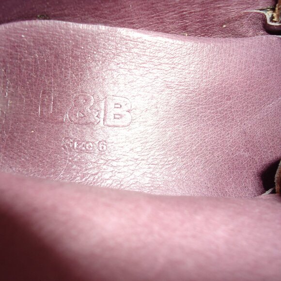 Gorgeous Sz 6 L & B Fringed Moccasins Slip On leather Aztec Boots Shoes - Picture 5 of 13